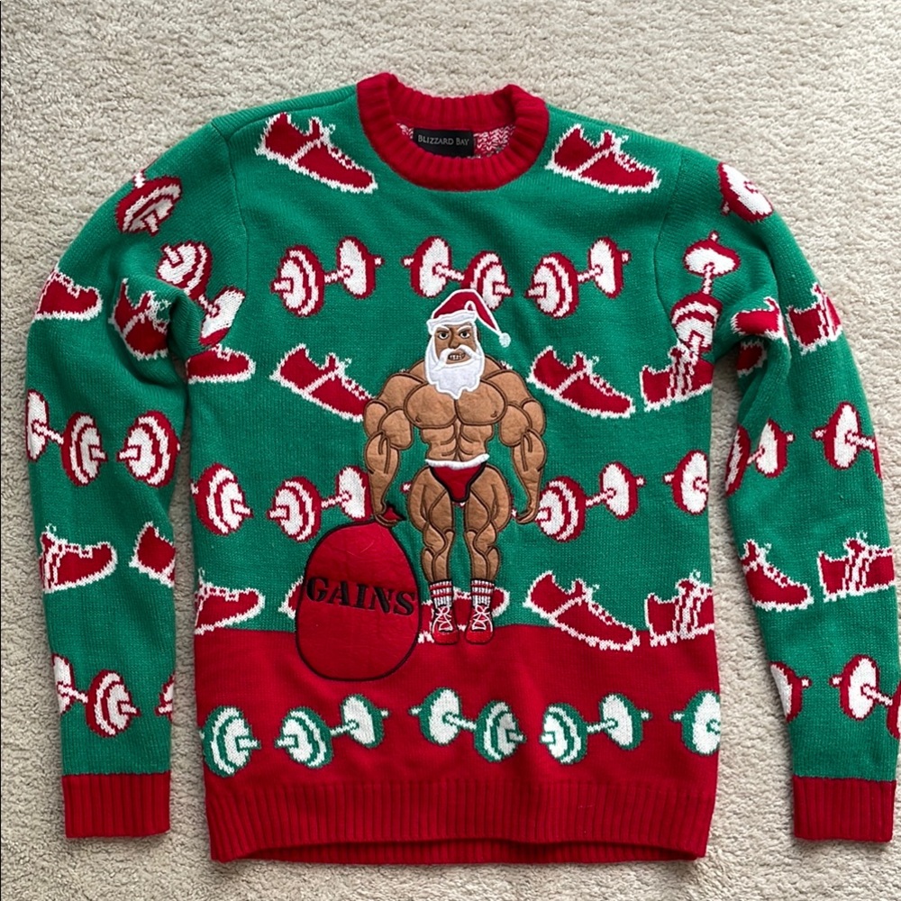 Blizzard Bay Men’s Santa Gains Sweater